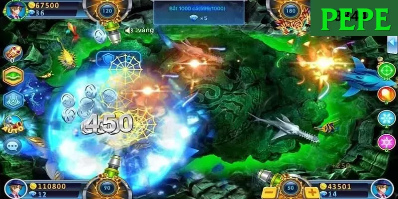 Game Bắn Cá Đổi Thưởng - Trải nghiệm tuyệt vời - Hiệu ứng đặc biệt